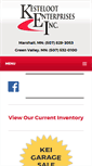 Mobile Screenshot of kestelootenterprises.com